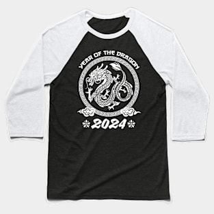 Year Of The Dragon 2024 Zodiac Chinese New Year 2024 Baseball T-Shirt